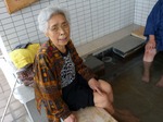 南東北医療クリニックの足湯